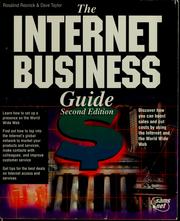 Cover of: Internet business guide by Rosalind Resnick