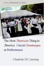 The most American thing in America : circuit Chautauqua as performance