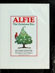 Cover of: Alfie the Christmas tree by John Denver