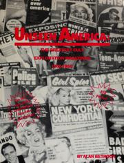 Cover of: Unseen America: the greatest cult exploitation magazines, 1950-1966