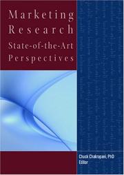 Cover of: Marketing Research: State-of-the-Art Perspectives