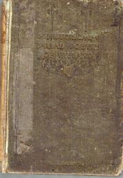 Cover of: Historical ballad poetry of Ireland | M. J. Brown