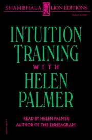 Cover of: Intuition Training-audio