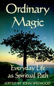 Cover of: Ordinary magic: everyday life as spiritual path