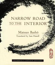 Cover of: Narrow Road to the Interior