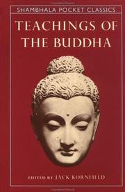 Cover of: Teachings of the Buddha