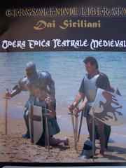 Cover of: GERUSALEMME LIBERATA DAI SICILIANI: Opera epica teatrale medievale