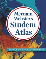 Cover of: Merriam-Webster's Student Atlas (World Atlas)