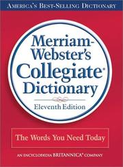 Cover of: Merriam-Webster