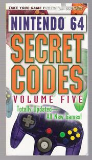 Nintendo 64 secret codes. Volume five