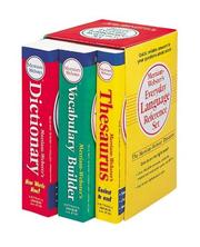 Cover of: Merriam-Webster's Everyday Language Reference Set: Vocabulary Builder/Thesaurus/Dictionary