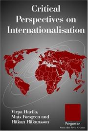 Critical perspectives on internationalisation