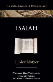 Cover of: Isaiah: An Introduction and Commentary (Tyndale Old Testament Commentaries)