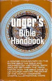 Unger's Bible handbook by Merrill F. Unger