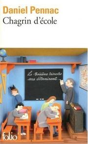 Cover of: Chagrin d'école