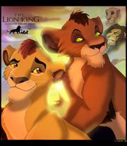 lion king tale of two brothers book