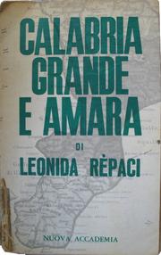 Cover of: Calabria grande e amara