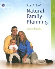 Cover of: The art of natural family planning