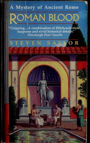 Cover of: Roman blood by Steven Saylor