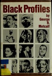 Cover of: Black profiles