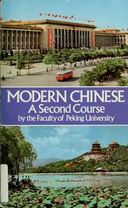 Cover of: Modern Chinese: A Second Course (Book Only)