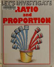 Cover of: Ratio and proportion by Marion Smoothey