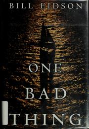 Cover of: One bad thing