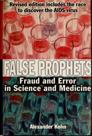 Cover of: False prophets