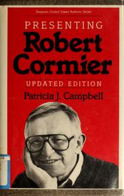 Cover of: Presenting Robert Cormier