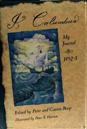 Cover of: I, Columbus: my journal, 1492-3