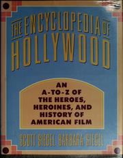 Cover of: The encyclopedia of Hollywood by Scott Siegel
