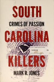 Cover of: South Carolina killers: crimes of passion