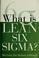 Cover of: What is Lean Six Sigma?