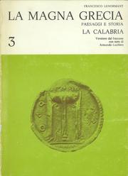 Cover of: La Magna Grecia: Paesaggi e storia: La Calabria