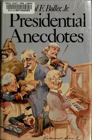 Cover of: Presidential anecdotes