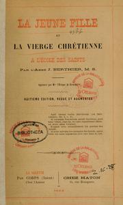Cover of: La jeune fille et la vierge chretienne a l'ecole des saints