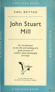 Cover of: John Stuart Mill