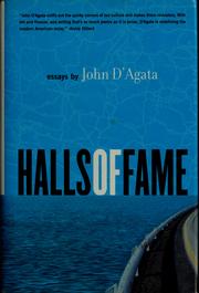 Cover of: Halls of fame: essays