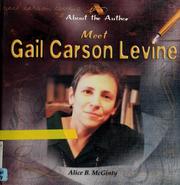 Cover of: Meet Gail Carson Levine
