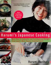 Cover of: Harumi's Japanese cooking