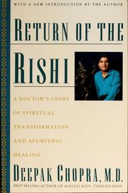 Cover of: Return of the rishi by Deepak Chopra