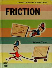 Cover of: Friction.