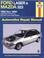 Cover of: Ford Laser & Mazda 323 automotive repair manual