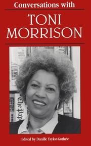 Conversations with Toni Morrison by Danielle Taylor-Guthrie 