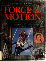 Cover of: Force & motion by Peter Lafferty