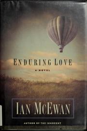 Cover of: Enduring love: a novel