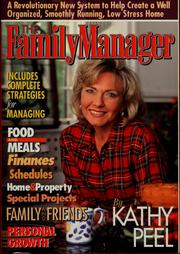 Cover of: The family manager