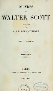 Cover of: Woodstock by Sir Walter Scott