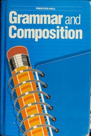 Cover of: Grammar and composition