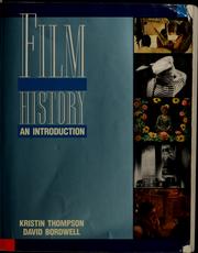 Cover of: Film history by Kristin Thompson